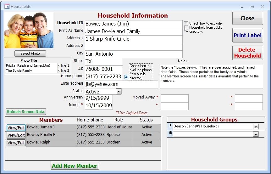 New Membership System